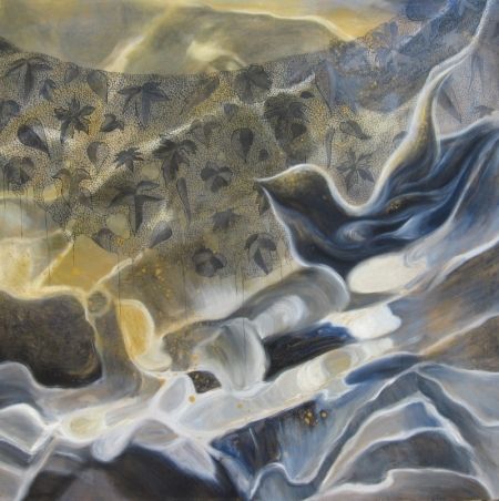 Dusk 100 x 100 cms